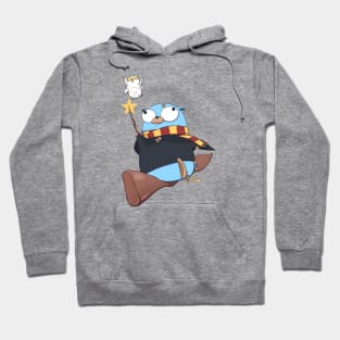 Golang Gopher Go Potter Hoodie